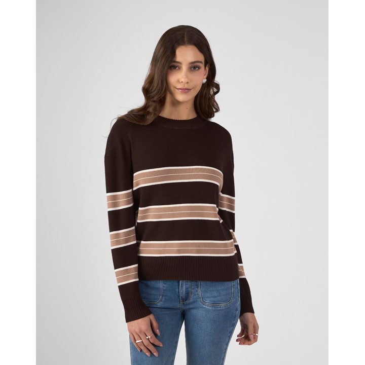 Chompa Mujer Delila Marron