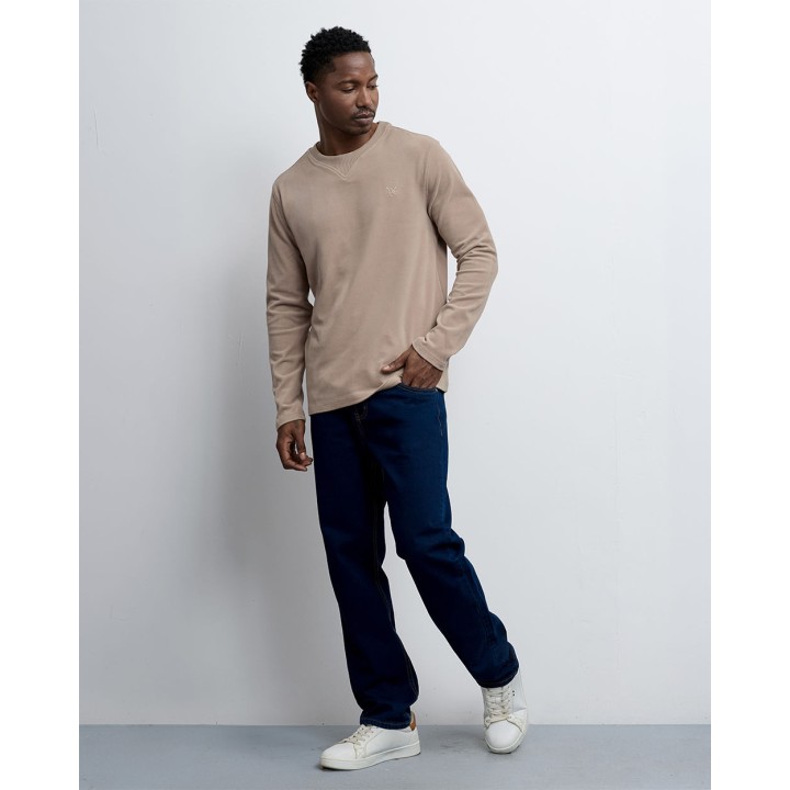 Polera Hombre Quino Beige Oscuro