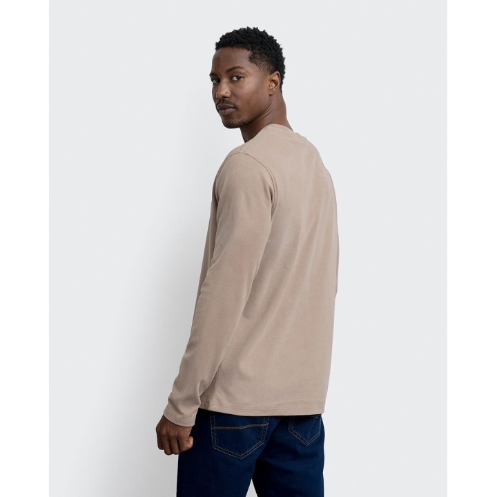 Polera Hombre Quino Beige Oscuro