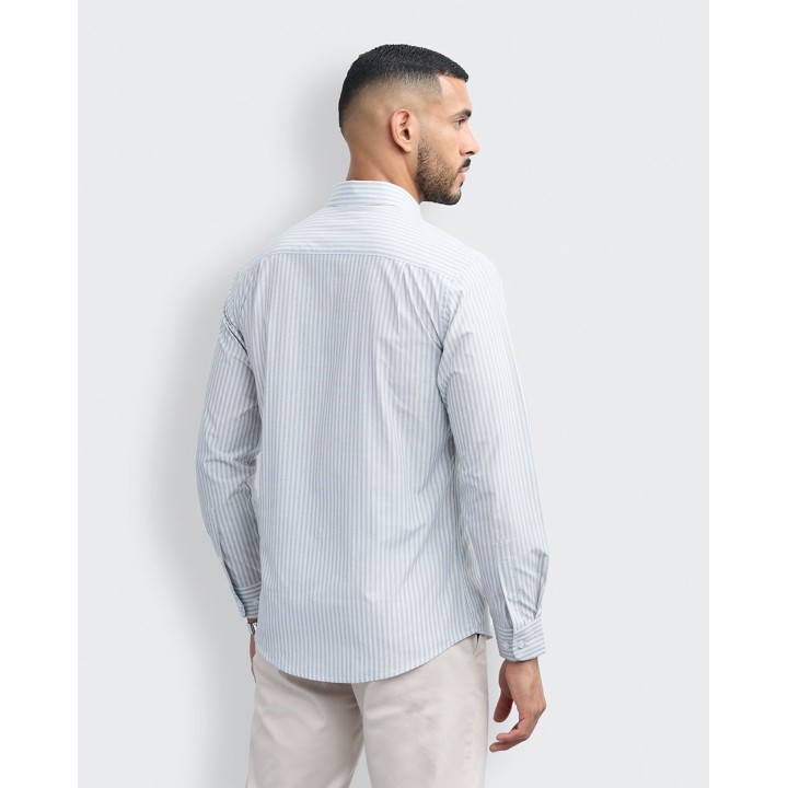 Camisa Hombre Piedro Gris Claro