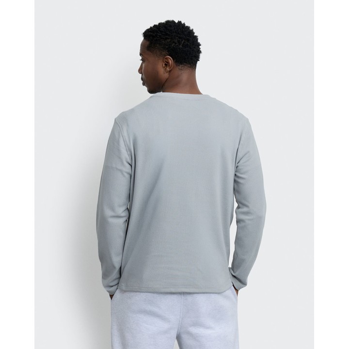 Polera Hombre Quino Grey Fit Poly Htr