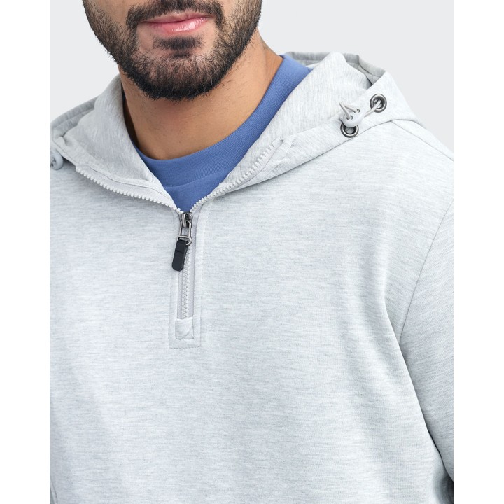 Polera Hombre Edu Grey Fit Poly Htr
