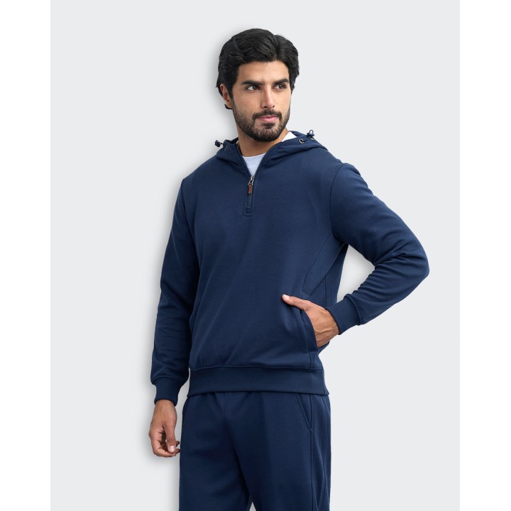 Polera Hombre Edu Azul Oxford