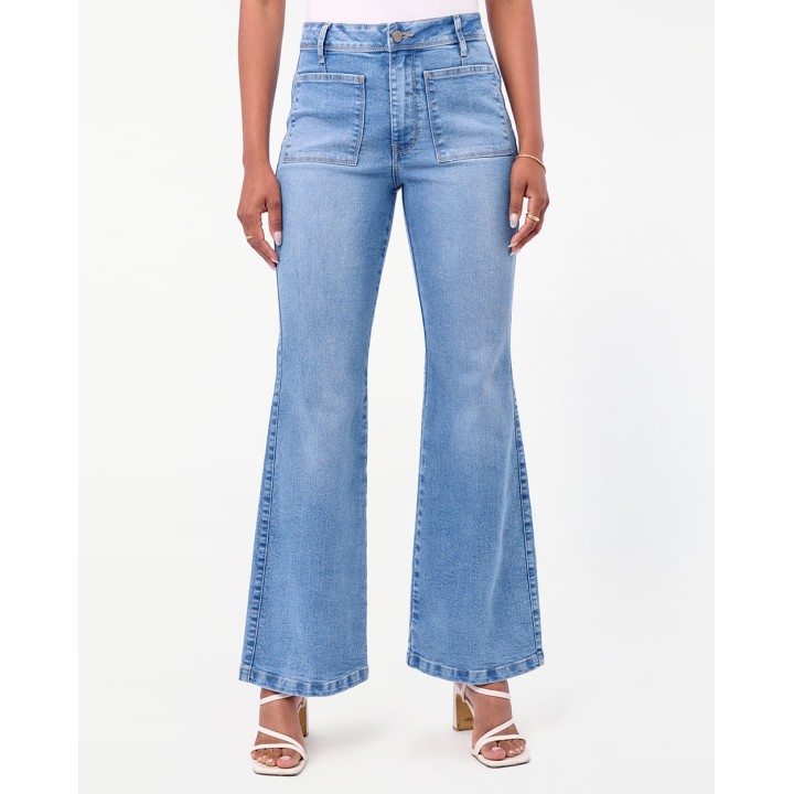 Jean Mujer Yeral Total Bleach