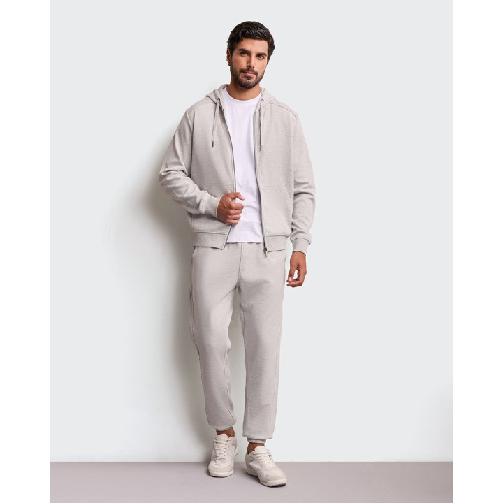Casaca Hombre Romeo Grey Fit Poly Htr