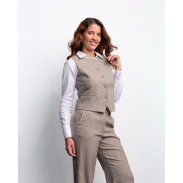Chaleco Mujer Maria Grey Mouline
