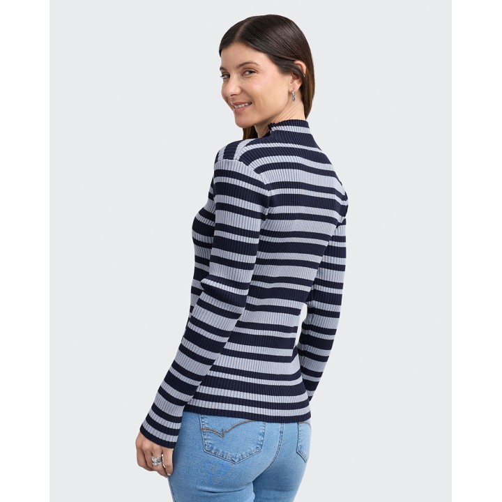 Polo Mujer Chandra Azul Mora