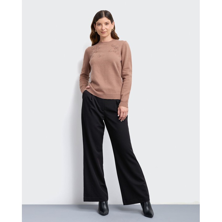 Chompa Mujer Chelsea Marron Cocoa