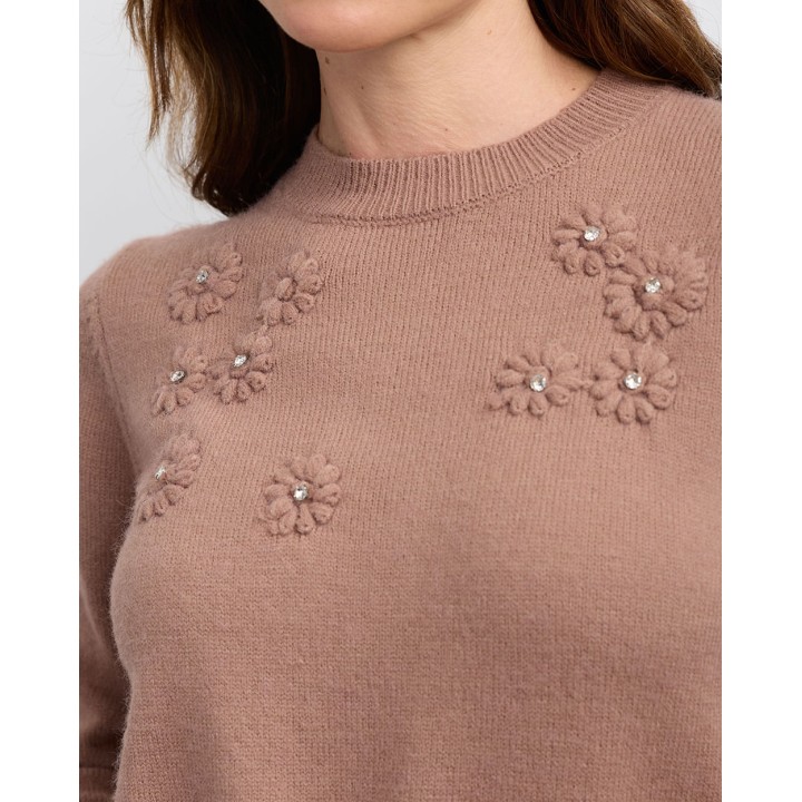Chompa Mujer Chelsea Marron Cocoa