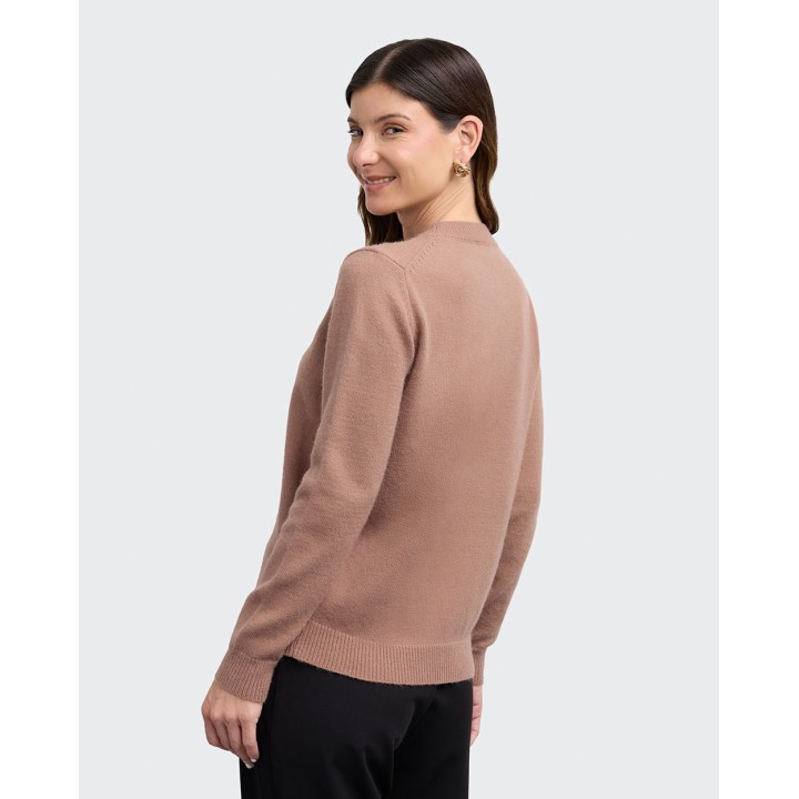 Chompa Mujer Chelsea Marron Cocoa