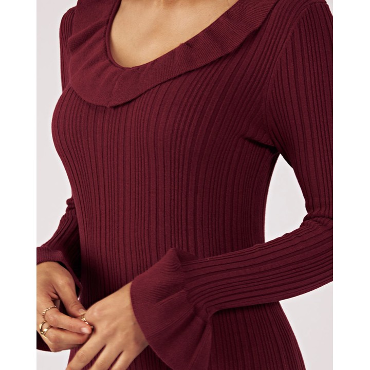 Polo Mujer Babette Borgoña