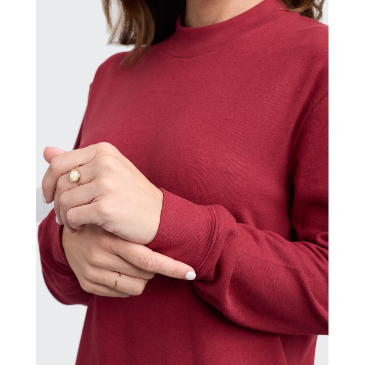 Polera Mujer Caro Borgoña