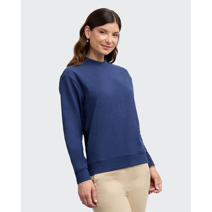Polera Mujer Caro Azul Mora