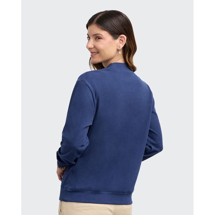Polera Mujer Caro Azul Mora
