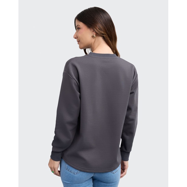 Polera Mujer Axela Plomo Intenso