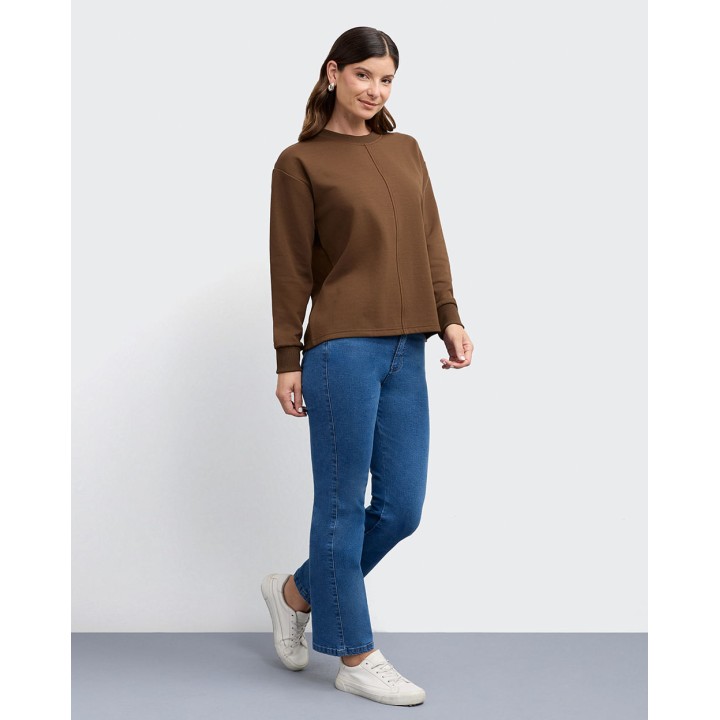 Polera Mujer Axela Marrón