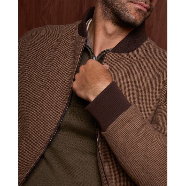 Casaca Hombre Nick Marron Roble