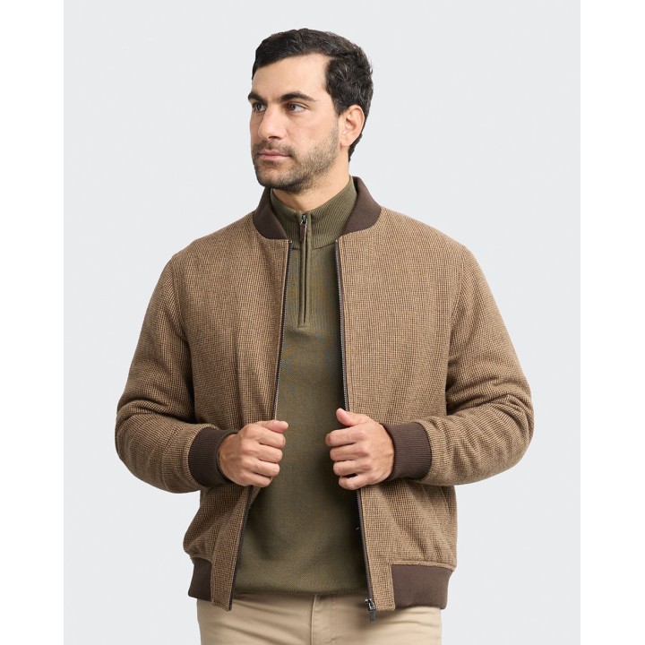 Casaca Hombre Nick Marron Roble