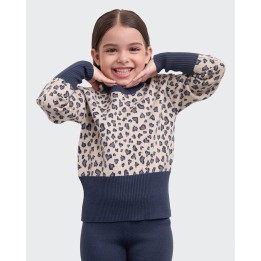 Chompa Niña Yoli Azul Sombra