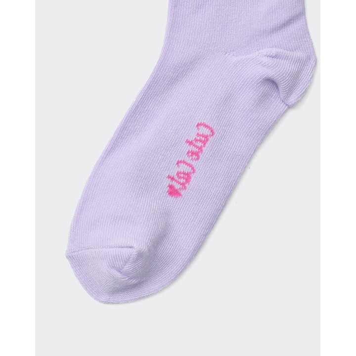 Calcetines Pack x 3 Niña Mora Beige/Lila/Morado