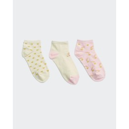 Calcetines Pack x 3 Niña Nini Coco/Rosa/Coco