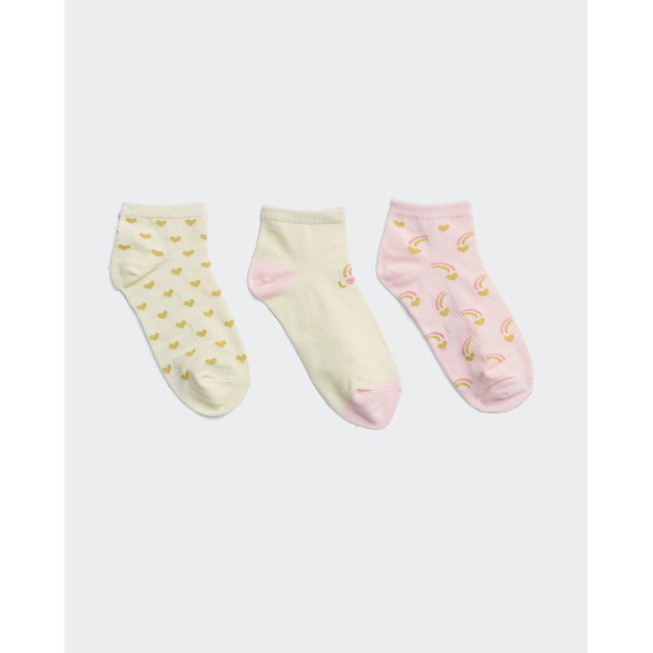Calcetines Pack x 3 Niña Nini Coco/Rosa/Coco
