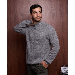 Chompa Hombre Jadiel Gris Iron