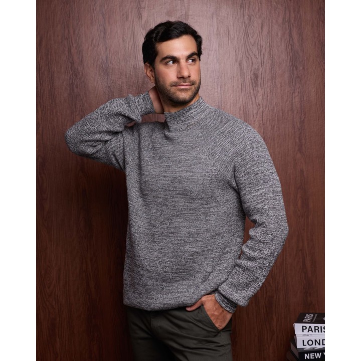Chompa Hombre Jadiel Gris Iron