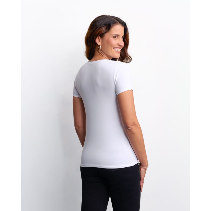 Polo Mujer Romelia Blanco Optico