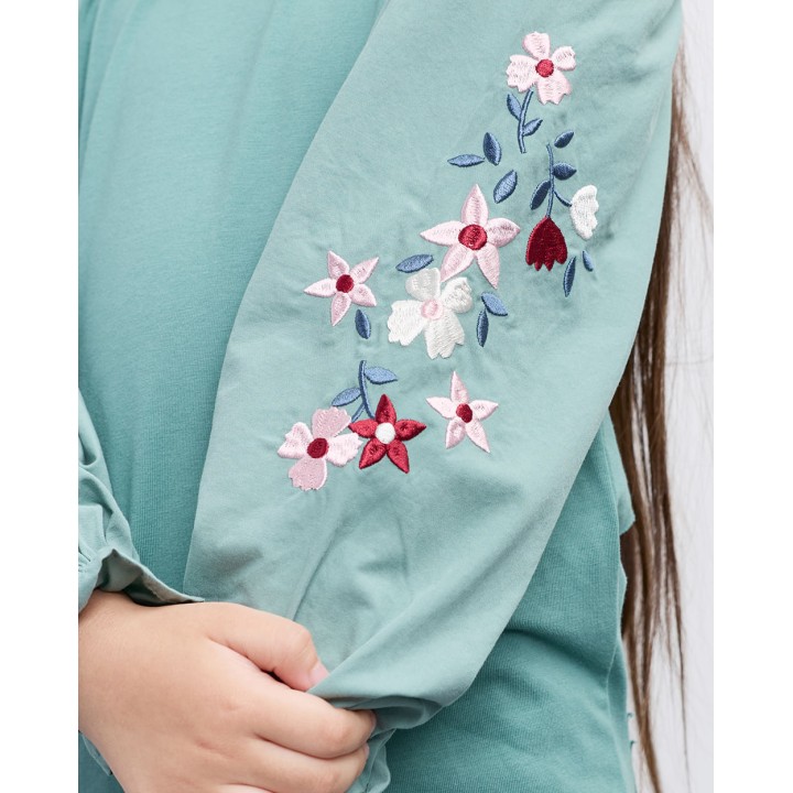Polo Niña Norelis Verde Slate