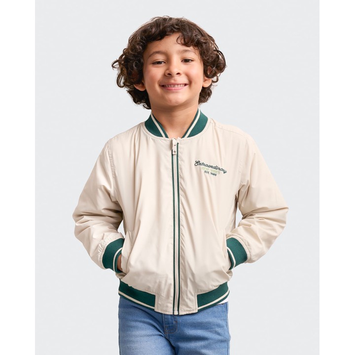 Casaca Niño Roberto Beige Crema