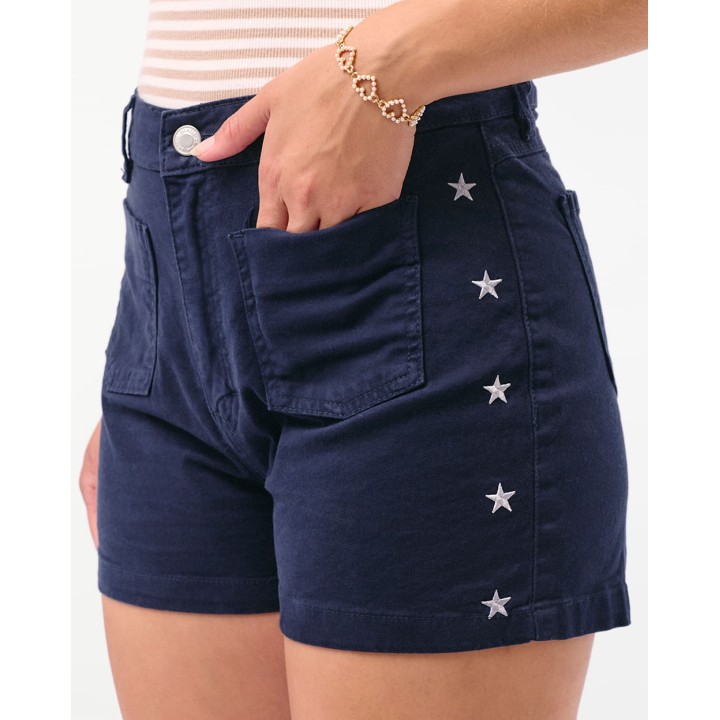 Short Mujer Antho Azul Dutty