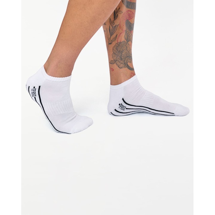 Calcetines Pack x 3 Hombre Marcos Blanco/Gris/Negro