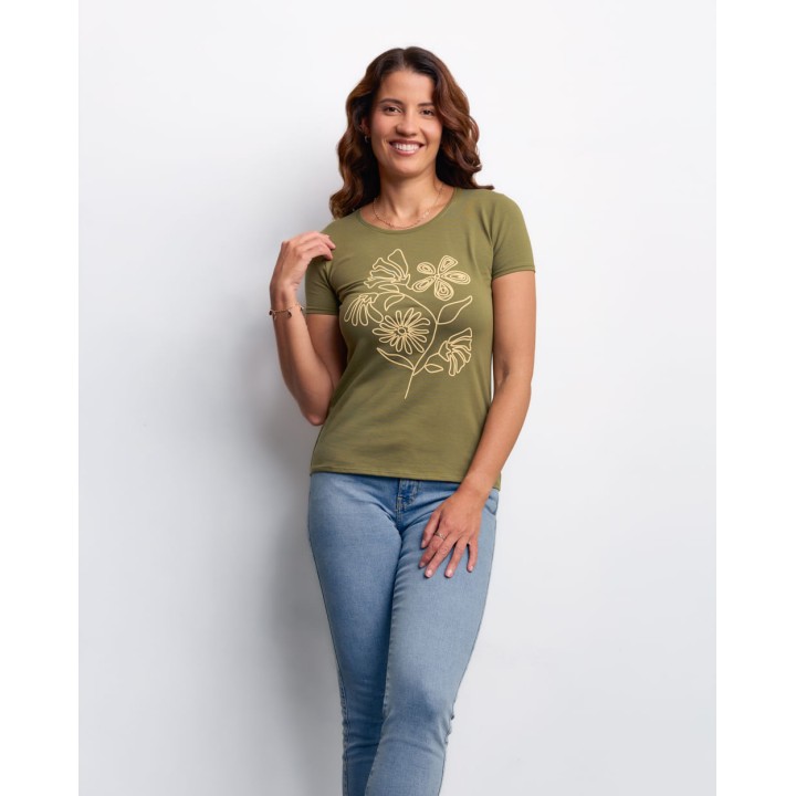 Polo Mujer Romina Verde Aloe