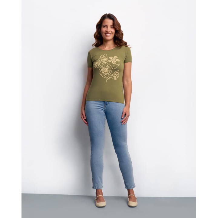 Polo Mujer Romina Verde Aloe
