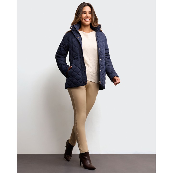 Casaca Mujer Croacia Azul Náutico