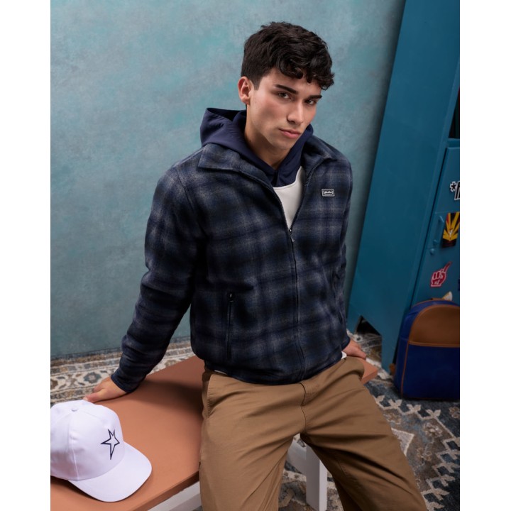 Casaca Hombre Nelson Azul Persa