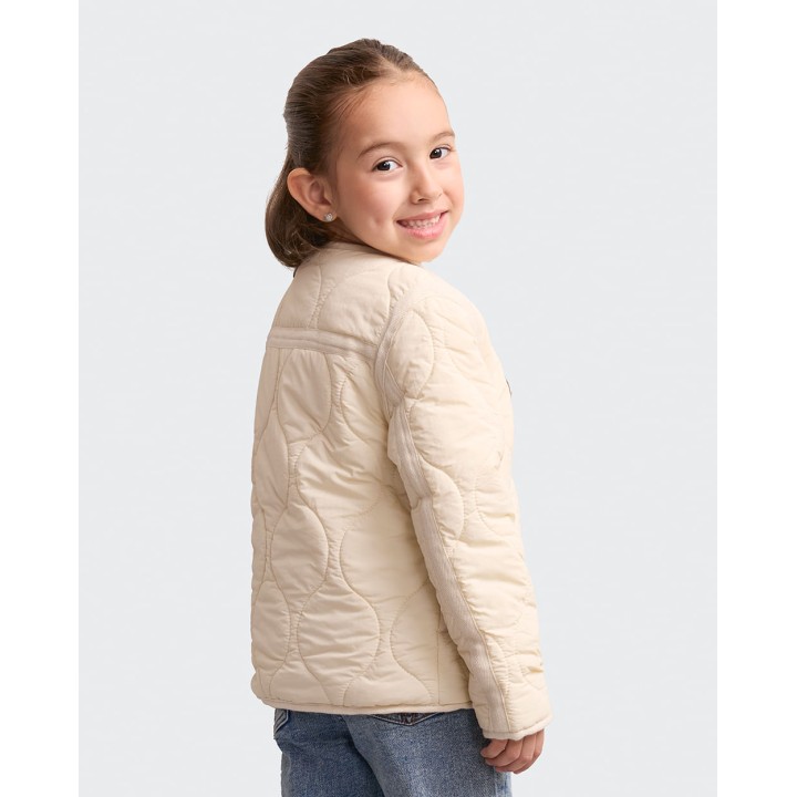 Casaca Niña Cici Crema Pastel