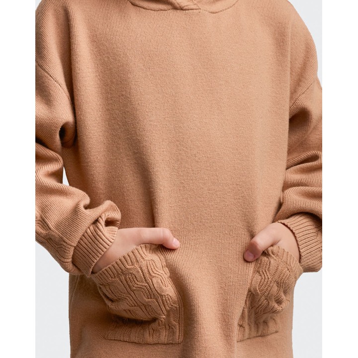 Chompa Niña Karyely Beige Tannin