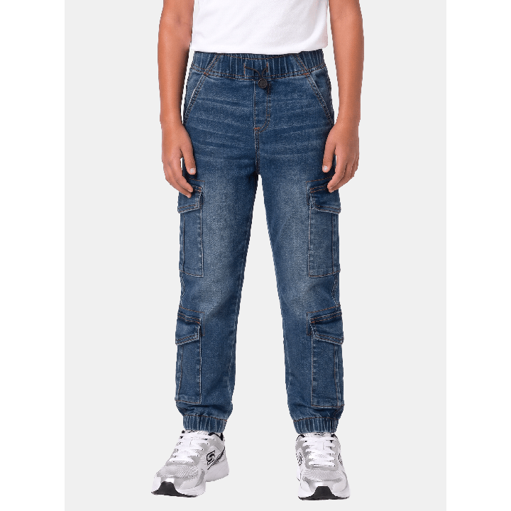 Jogger Niño Jeff Acid Wash