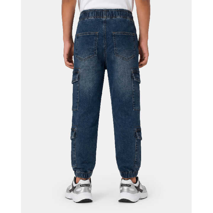 Jogger Niño Jeff Acid Wash