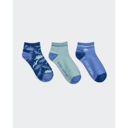 Calcetines Pack x 3 Niño Milcar Azul/Celeste/Azul