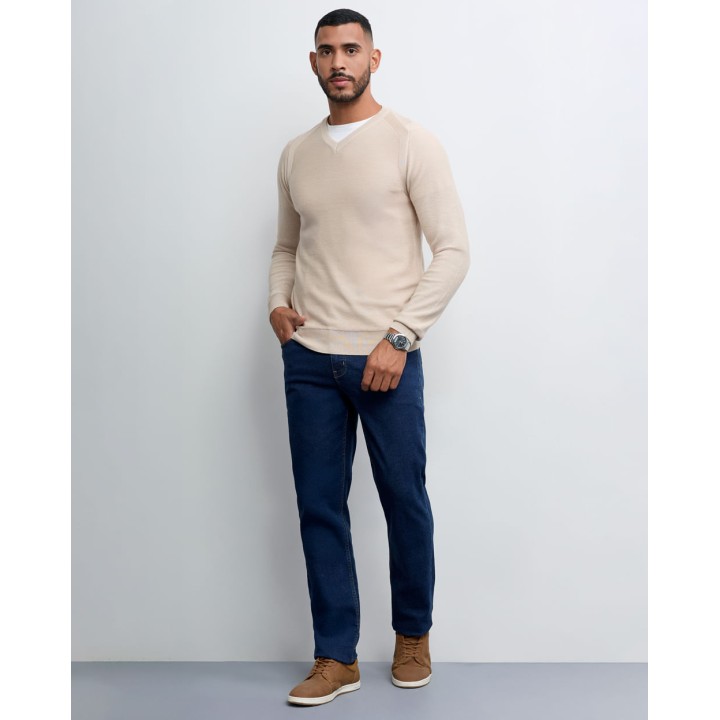 Chompa Hombre Dan Beige Arena