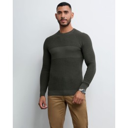 Chompa Hombre Alan Verde Militar