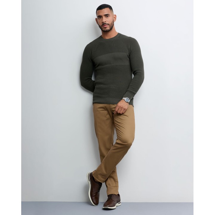 Chompa Hombre Alan Verde Militar