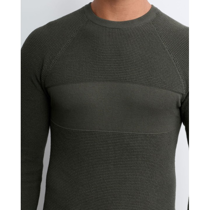 Chompa Hombre Alan Verde Militar