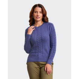 Chompa Mujer Mora 4a Azul Violeta