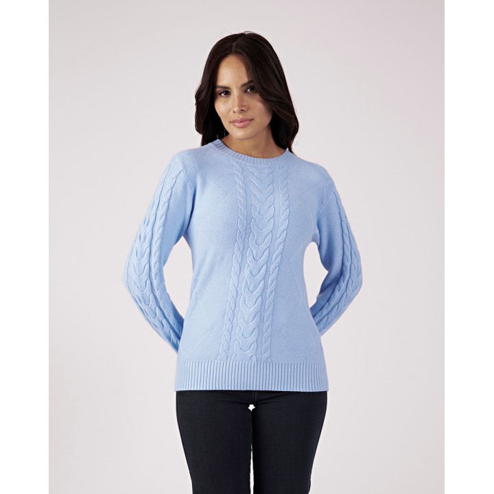 Chompa Mujer Mora Celeste Dusk