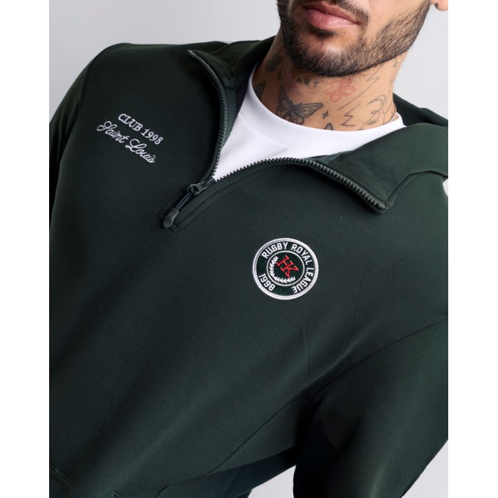 Polera Hombre Barry Verde Botella