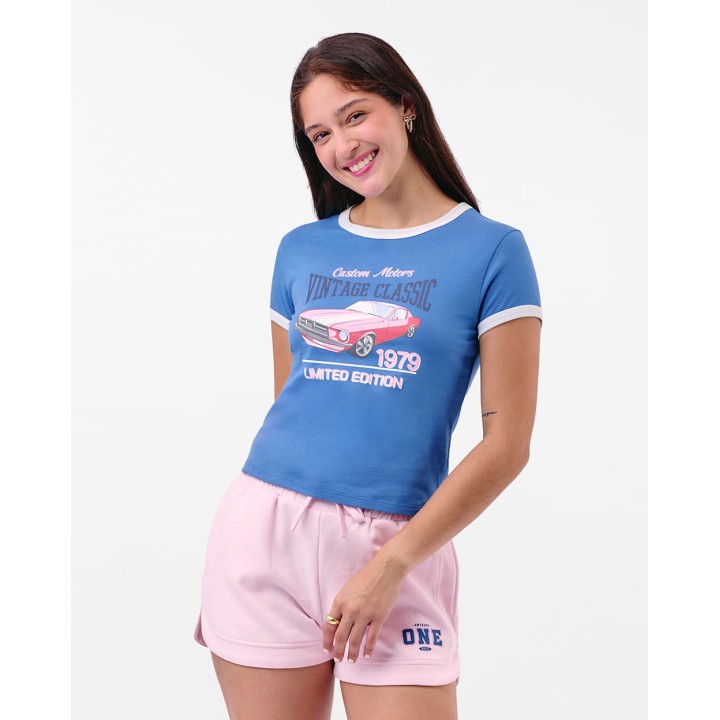 Polo Mujer Hara Azul Victoria